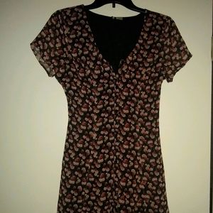 Floral Button-Dress